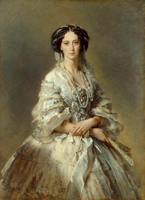 Franz Xaver Winterhalter Portrait of Empress Maria Alexandrovna